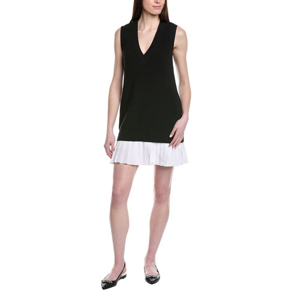 Cinq À Sept Womens  Indiana Prestyled Dress, Black